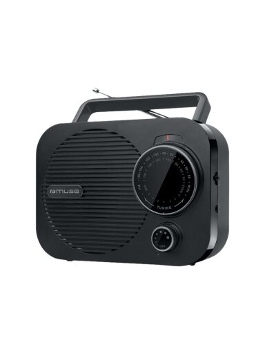 Muse | M-050 R | Portable radio | AUX in | Black