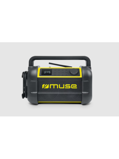 Muse | M-928 BTY | Jobsite Radio speaker | Waterproof | Bluetooth | Black/Yellow | Portable | Wireless connection