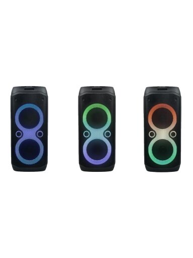 Muse | Party Box Speaker | M-1937 DJ | 600 W | Bluetooth | Black | Portable | Wireless connection