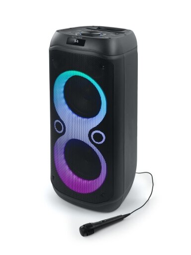 Muse | Party Box Speaker | M-1937 DJ | 600 W | Bluetooth | Black | Portable | Wireless connection
