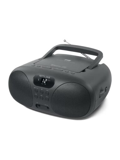 Muse Portable Radio CD Player With Bluetooth | MD-208BT | AUX in
