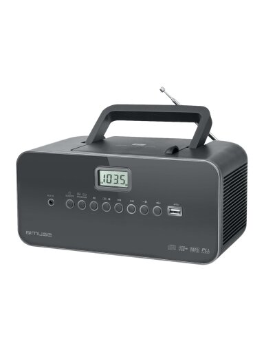 Muse | Portable radio | M-28DG | AUX in | Grey