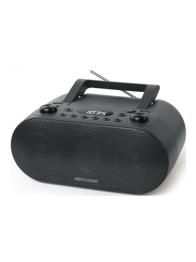 Muse | Portable Radio with Bluetooth and USB port | M-35 BT | AUX in | Black