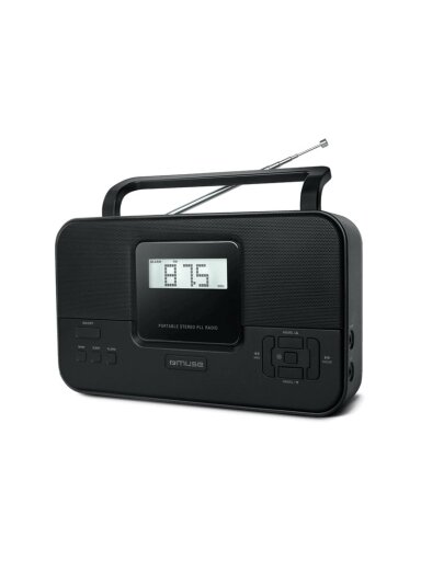 Muse Stereo Portable Radio | M-087 MB PLL | AUX in | FM radio | Headphone out