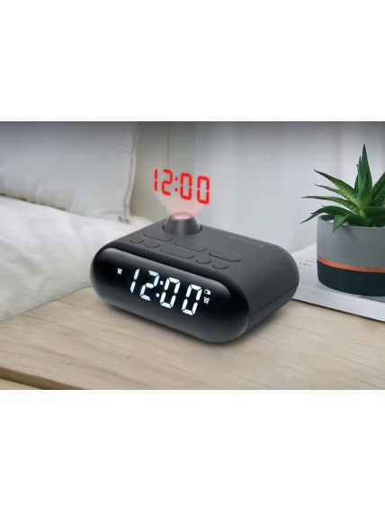 Muse Clock Radio With Projection | M-179 P | FM radio 4 Muse Clock Radio With Projection | M-179 P | FM radio 4