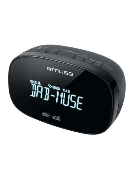 Muse | DAB+/FM Dual Alarm Clock Radio | M-150 CDB | Alarm function | AUX in | Black Muse | DAB+/FM Dual Alarm Clock Radio | M-150 CDB | Alarm function | AUX in | Black