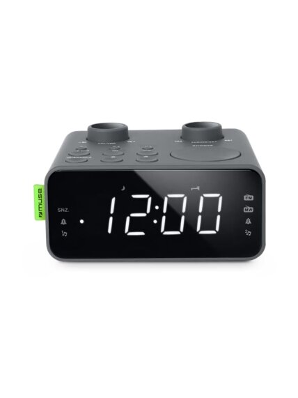 Muse Dual Alarm Clock Radio | M-17 LG | Alarm function | AUX in 1