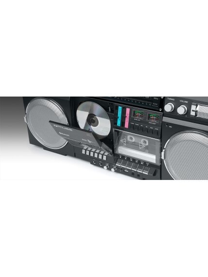 Muse | Ghetto Blasters | M-380 GB | AUX in | Bluetooth | Cassette deck | CD player | Black 2 Muse | Ghetto Blasters | M-380 GB | AUX in | Bluetooth | Cassette deck | CD player | Black 2