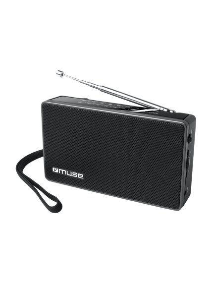 Muse | M-030R | 2-band portable radio | Black Muse | M-030R | 2-band portable radio | Black