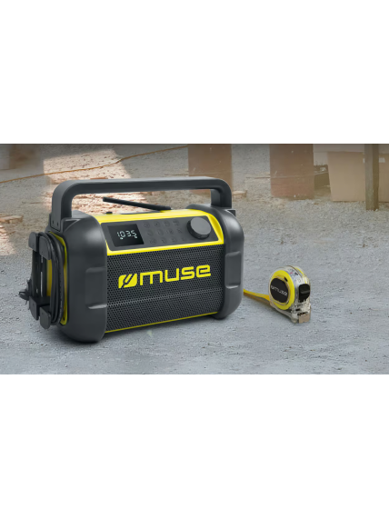 Muse | M-928 BTY | Jobsite Radio speaker | Waterproof | Bluetooth | Black/Yellow | Portable | Wireless connection 3