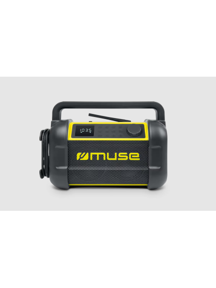 Muse | M-928 BTY | Jobsite Radio speaker | Waterproof | Bluetooth | Black/Yellow | Portable | Wireless connection 1 Muse | M-928 BTY | Jobsite Radio speaker | Waterproof | Bluetooth | Black/Yellow | Portable | Wireless connection 1