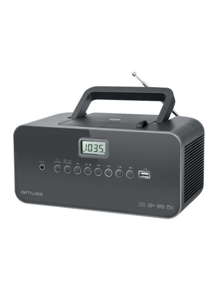 Muse | Portable radio | M-28DG | AUX in | Grey Muse | Portable radio | M-28DG | AUX in | Grey