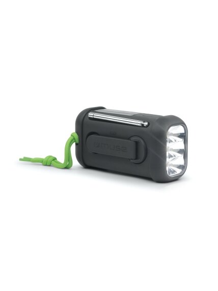 Muse | Portable Solar Radio with Crank and Flashlight | MH-08 MB | AUX in | Bluetooth | FM radio 1 Muse | Portable Solar Radio with Crank and Flashlight | MH-08 MB | AUX in | Bluetooth | FM radio 1
