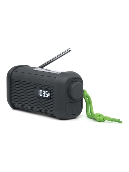 Muse | Portable Solar Radio with Crank and Flashlight | MH-08 MB | AUX in | Bluetooth | FM radio Muse | Portable Solar Radio with Crank and Flashlight | MH-08 MB | AUX in | Bluetooth | FM radio