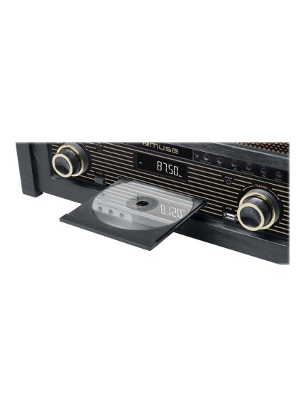 Muse | Turntable micro system | MT-115W | USB port | AUX in | CD player | FM radio | Wireless connection 3 Muse | Turntable micro system | MT-115W | USB port | AUX in | CD player | FM radio | Wireless connection 3
