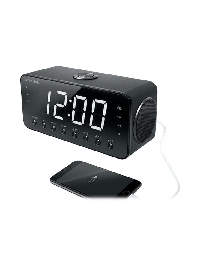 Muse | Clock radio | M-192CR | Black