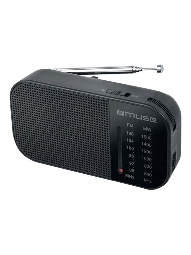 Muse | M-025 R | Portable radio | Black