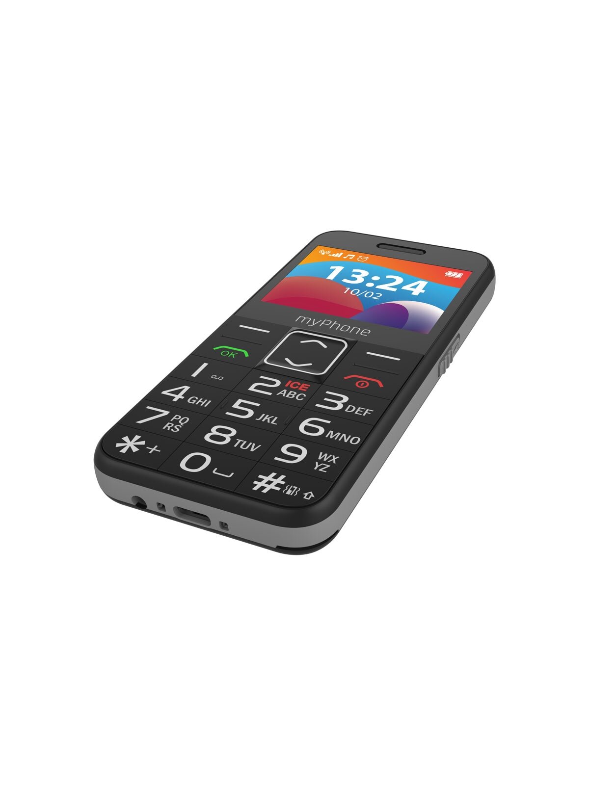 myPhone HALO | 3 LTE | Black | 2.4 " | IPS | 48 MB | 128 MB | Dual SIM | Nano SIM | 3G | Bluetooth | 2.1 | USB version Type-C | Built-in camera | Main camera resolution 0.3 MP | 1400 mAh 11