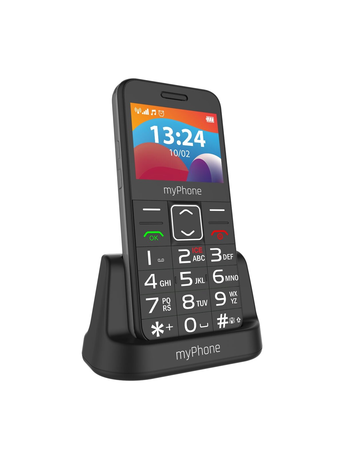 myPhone HALO | 3 LTE | Black | 2.4 " | IPS | 48 MB | 128 MB | Dual SIM | Nano SIM | 3G | Bluetooth | 2.1 | USB version Type-C | Built-in camera | Main camera resolution 0.3 MP | 1400 mAh 13