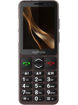 myPhone Bueno LTE Praline Collection | Brown | 2.8 " | IPS | 48 MB | 128 MB | Single SIM | MicroSD | 3G | Bluetooth | Main camera resolution 2 MP | 2000 mAh 3