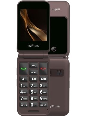 myPhone Harmony LTE Praline Collection | Brown | 2.8+1.44 " | IPS | 48 MB | 128 MB | Single SIM | MicroSD | 3G | Bluetooth | 5.1 | Main camera resolution 2 MP | 1300 mAh 8 myPhone Harmony LTE Praline Collection | Brown | 2.8+1.44 " | IPS | 48 MB | 128 MB | Single SIM | MicroSD | 3G | Bluetooth | 5.1 | Main camera resolution 2 MP | 1300 mAh 8
