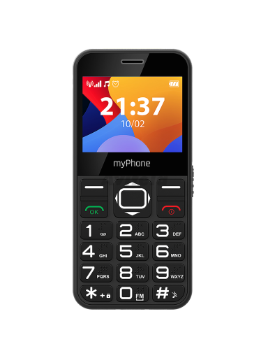 myPhone | Halo 3 | Black | 2.31 " | IPS | 32 MB | 32 MB | Single SIM | Main camera resolution 0.3 MP | 1000 mAh myPhone | Halo 3 | Black | 2.31 " | IPS | 32 MB | 32 MB | Single SIM | Main camera resolution 0.3 MP | 1000 mAh