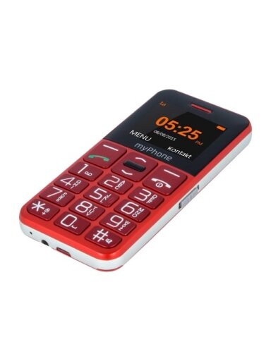 myPhone | Halo Easy | Red | 1.77 " | TFT | 24 MB | 32 MB | Single SIM | Bluetooth | Main camera resolution 0.3 MP | 1000 mAh myPhone | Halo Easy | Red | 1.77 " | TFT | 24 MB | 32 MB | Single SIM | Bluetooth | Main camera resolution 0.3 MP | 1000 mAh