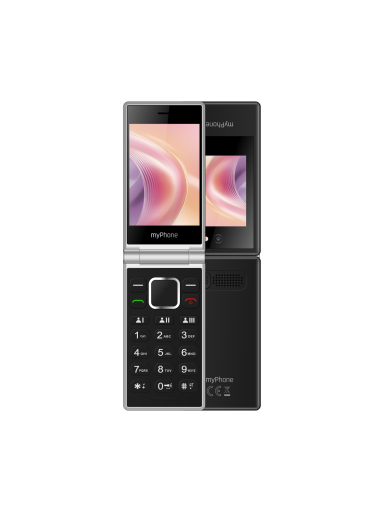 myPhone Tango 2 LTE | Black | 3.5 + 2.4 " | 48 MB | 128 MB | Dual SIM | 3G | Bluetooth | 5 | Main camera resolution 2 MP | 1700 mAh myPhone Tango 2 LTE | Black | 3.5 + 2.4 " | 48 MB | 128 MB | Dual SIM | 3G | Bluetooth | 5 | Main camera resolution 2 MP | 1700 mAh