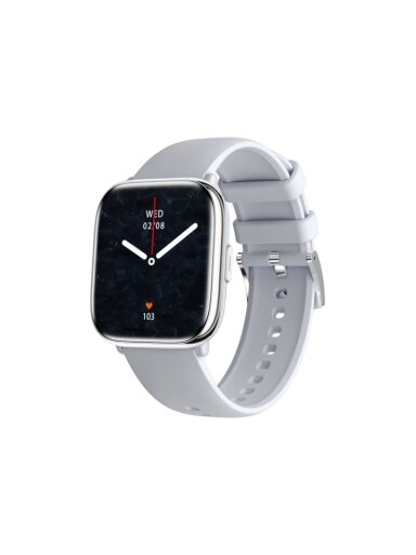 myPhone Watch Pastel | Smart watch | AMOLED | 1.75" | Waterproof | Silver Grey