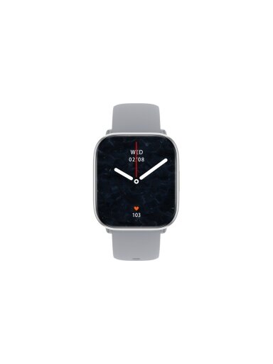 myPhone Watch Pastel | Smart watch | AMOLED | 1.75" | Waterproof | Silver Grey