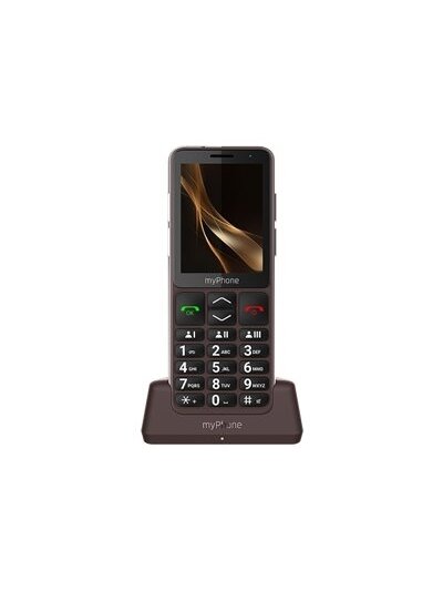 myPhone Bueno LTE Praline Collection | Brown | 2.8 " | IPS | 48 MB | 128 MB | Single SIM | MicroSD | 3G | Bluetooth | Main camera resolution 2 MP | 2000 mAh