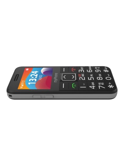 myPhone HALO | 3 LTE | Black | 2.4 " | IPS | 48 MB | 128 MB | Dual SIM | Nano SIM | 3G | Bluetooth | 2.1 | USB version Type-C | Built-in camera | Main camera resolution 0.3 MP | 1400 mAh 10