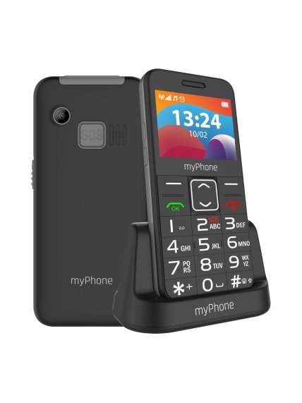 myPhone HALO | 3 LTE | Black | 2.4 " | IPS | 48 MB | 128 MB | Dual SIM | Nano SIM | 3G | Bluetooth | 2.1 | USB version Type-C | Built-in camera | Main camera resolution 0.3 MP | 1400 mAh 16