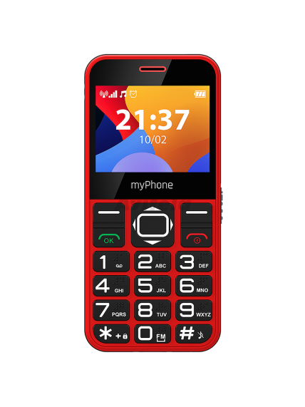 myPhone | Halo 3 | Red | 2.31 " | IPS | 32 MB | 32 MB | Single SIM | Main camera resolution 0.3 MP | 1000 mAh 1