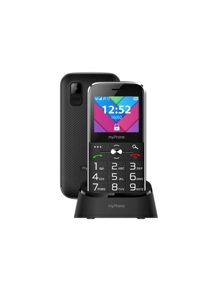 myPhone Halo C | Black | 2.2 " | TFT | 32 MB | 32 MB | Dual SIM | Main camera resolution 0.3 MP | 1900 mAh