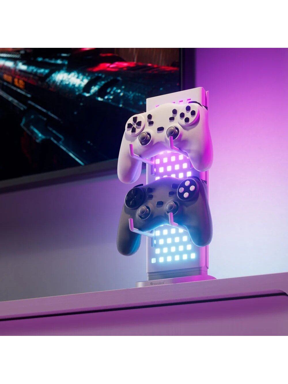 Nanoleaf Pegboard Desk Dock, White | 15 W | RGB 3