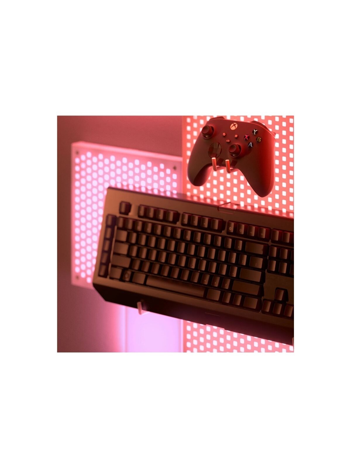 Nanoleaf Blocks Pegboard Add-On Kit (1 Panel) 4 Nanoleaf Blocks Pegboard Add-On Kit (1 Panel) 4