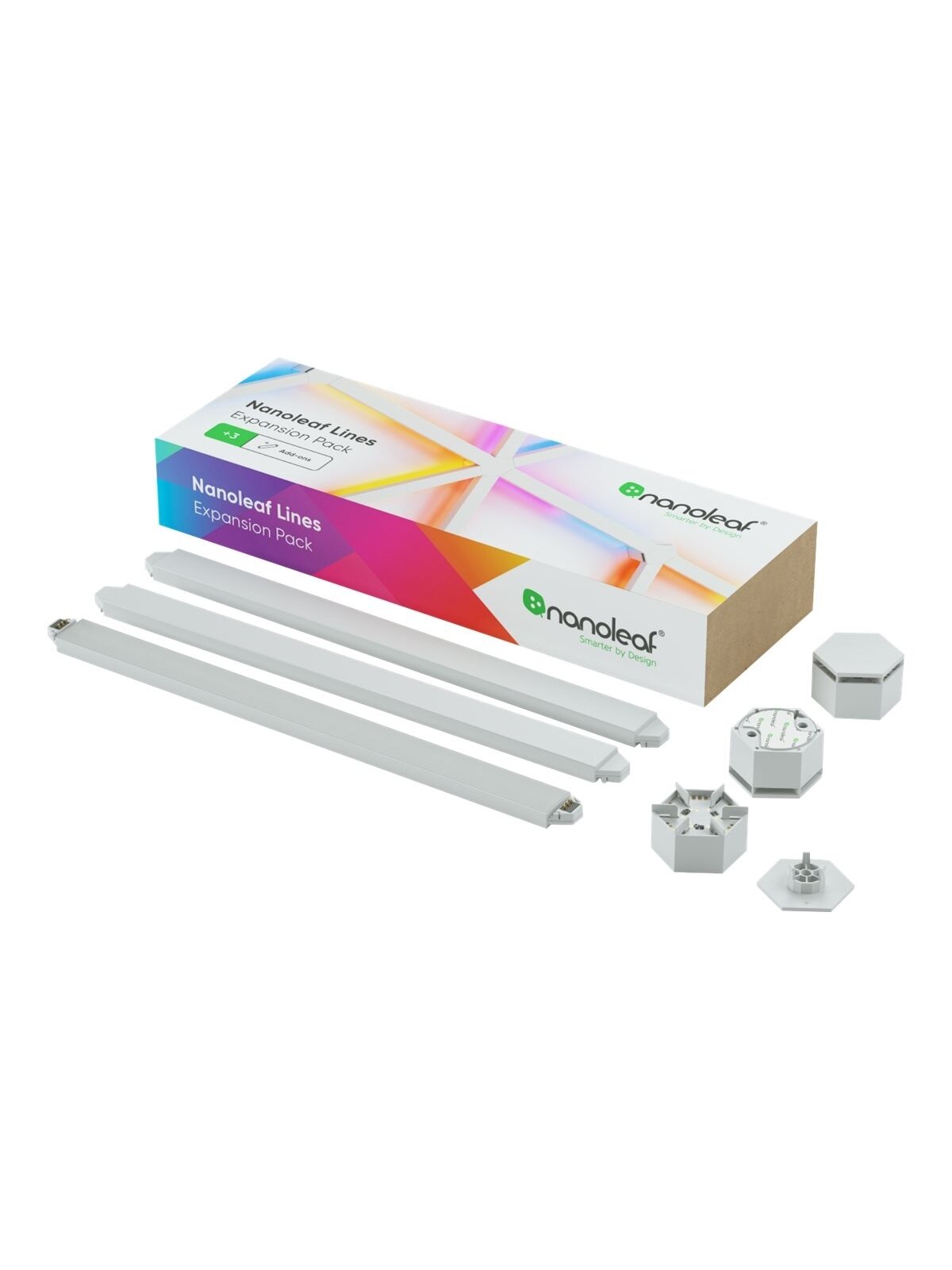 Nanoleaf | Lines Expansion Pack (3 panels) | 16M+ colors 1 Nanoleaf | Lines Expansion Pack (3 panels) | 16M+ colors 1