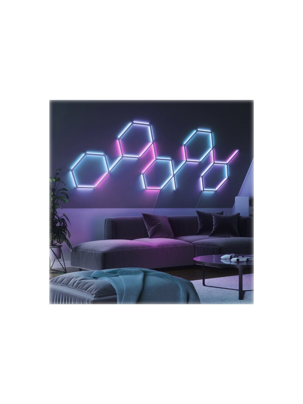 Nanoleaf | Lines Expansion Pack (3 panels) | 16M+ colors 3