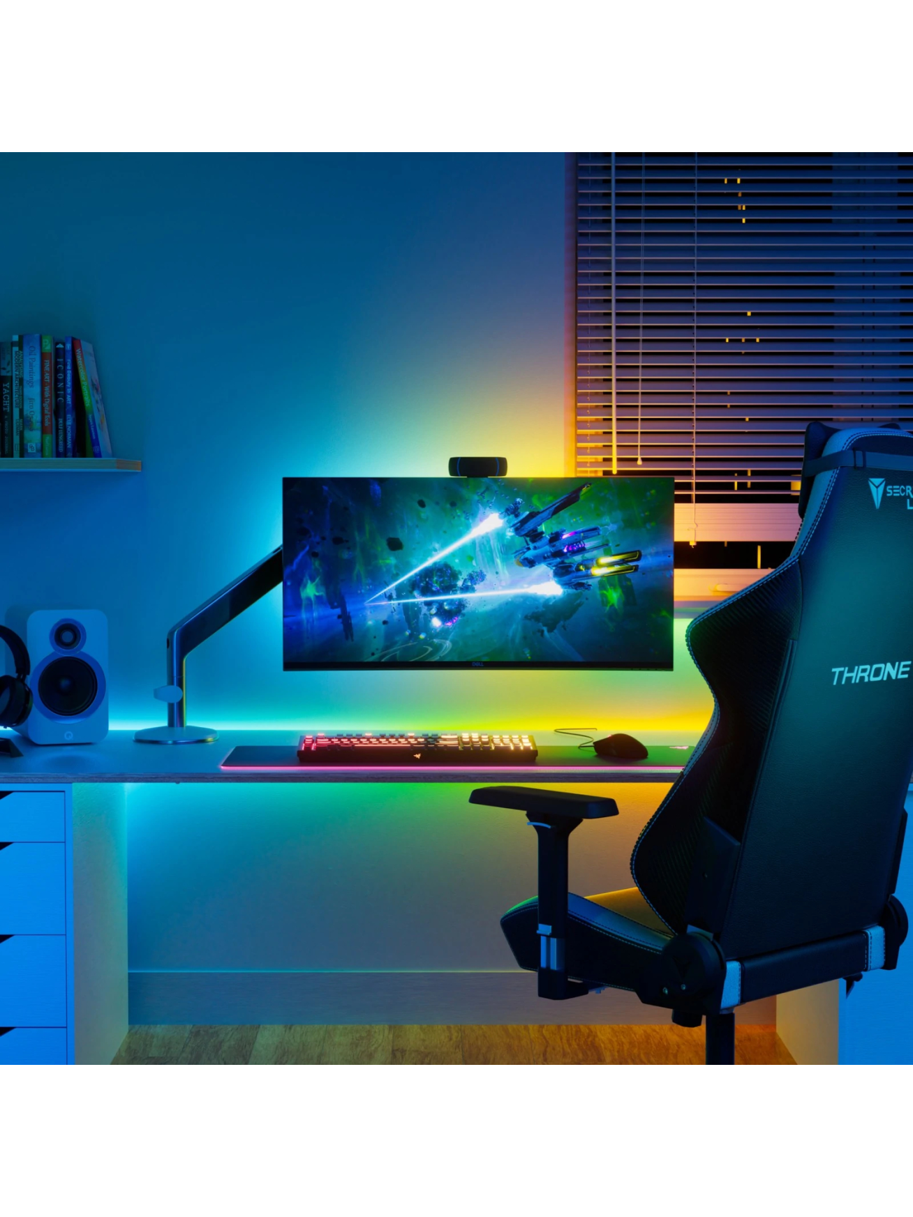Nanoleaf Essentials Matter Smart Addressable Multicolour HD Lightstrip 5m 300 LEDs | 16M+ 2