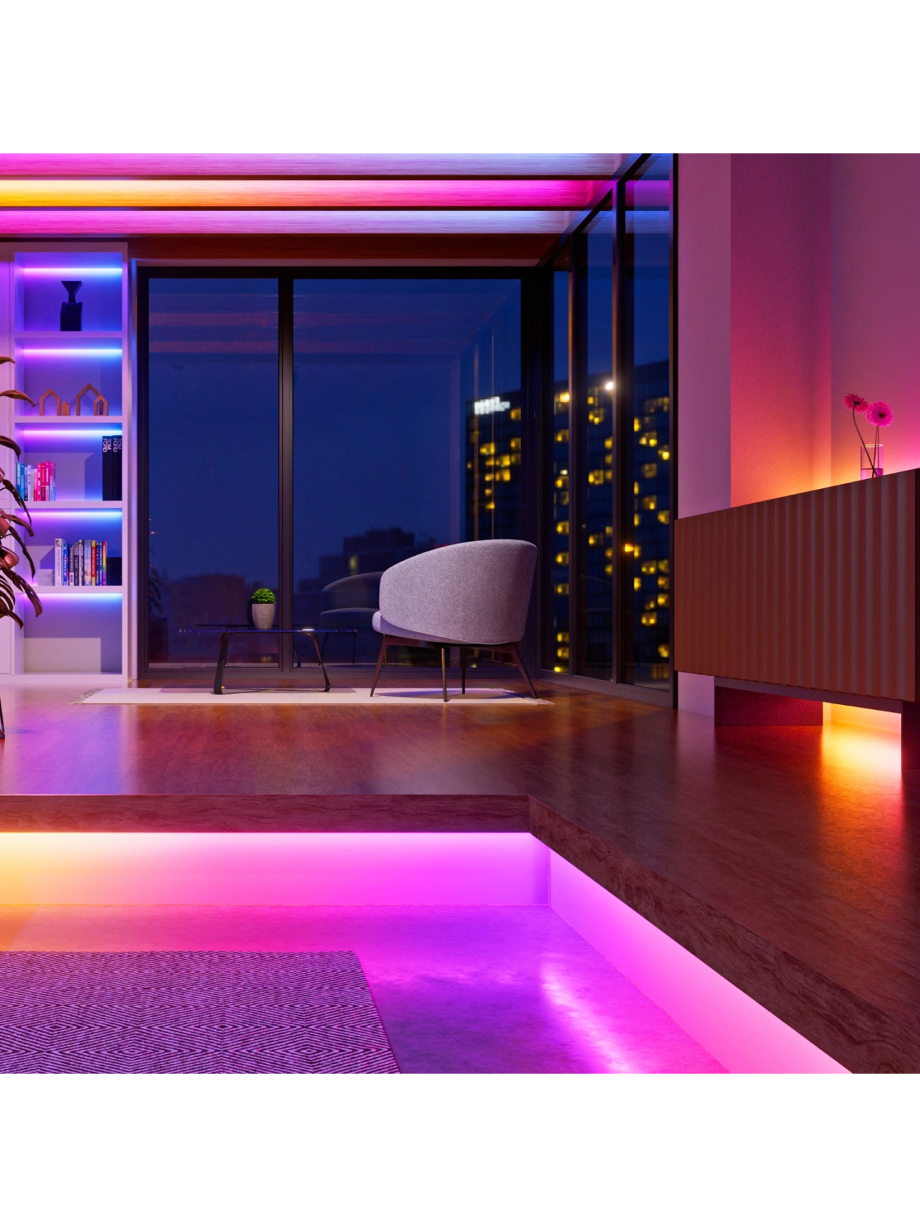 Nanoleaf Essentials Matter Smart Addressable Multicolour HD Lightstrip 5m 300 LEDs | 16M+ 6