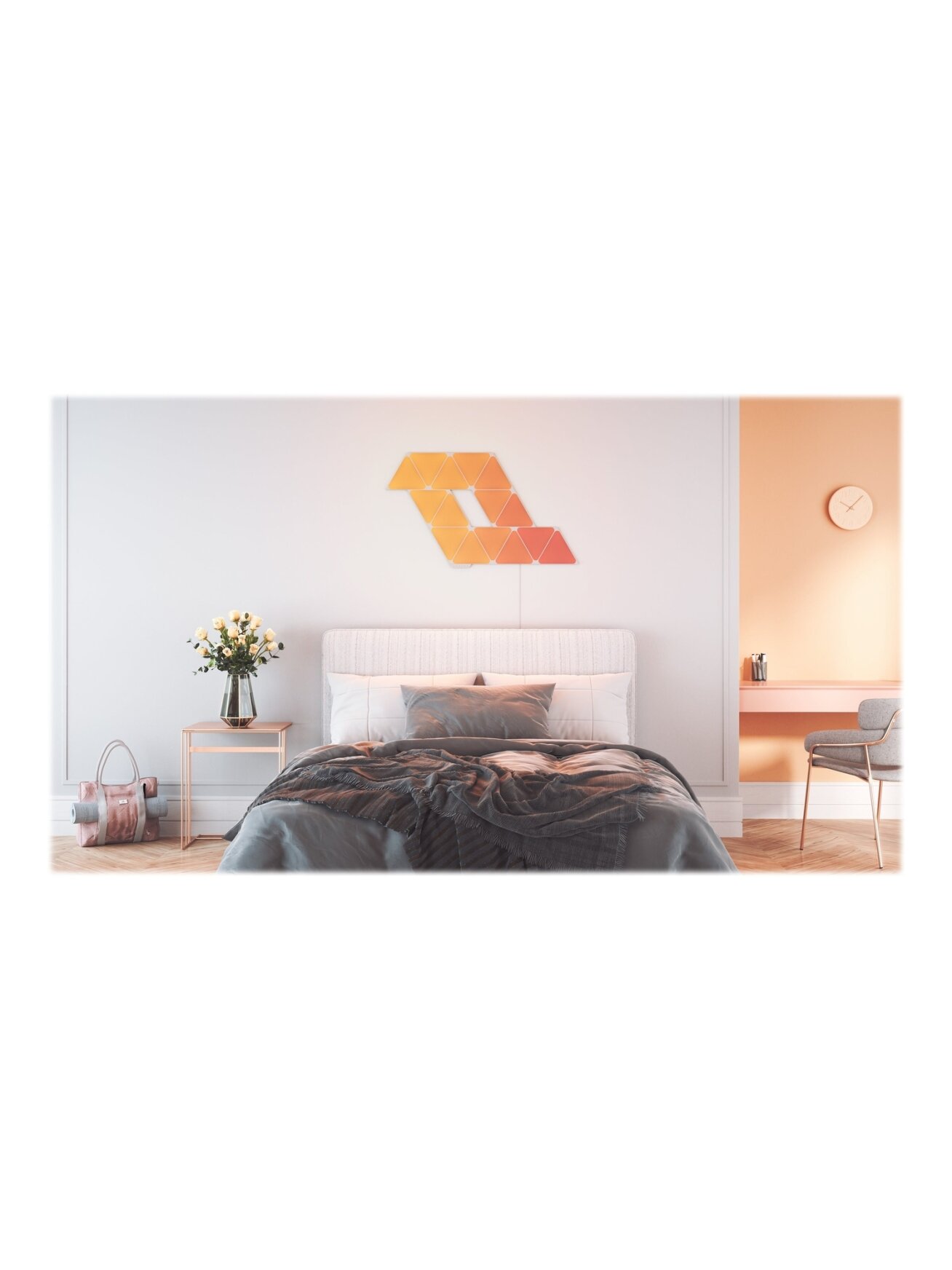 Nanoleaf | Shapes Triangles Starter Kit (9 panels) | 1 W | 16M+ colours 5 Nanoleaf | Shapes Triangles Starter Kit (9 panels) | 1 W | 16M+ colours 5