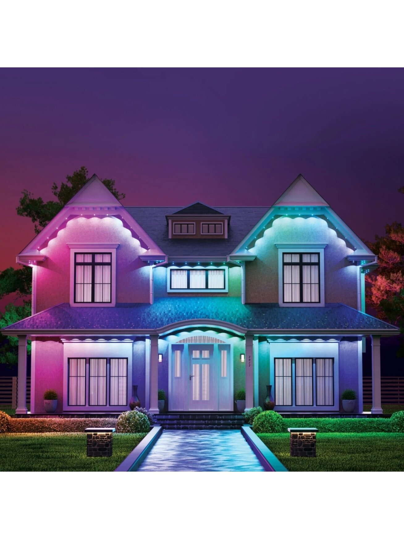 Nanoleaf Smart Multicolor Permanent Outdoor Lights Smarter Kit, 15m | 16+ Million Colours 1