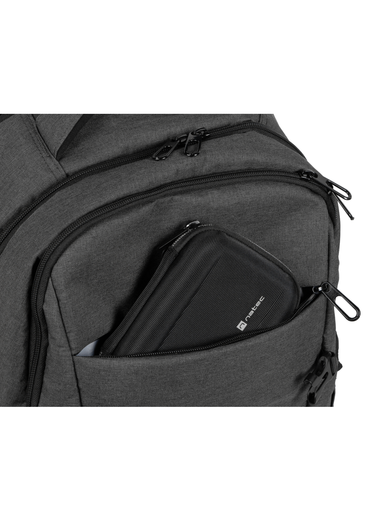 Natec Alpaca 2 | Laptop Backpack | Fits up to size 15.6 " | Backpack | Gray 9 Natec Alpaca 2 | Laptop Backpack | Fits up to size 15.6 " | Backpack | Gray 9