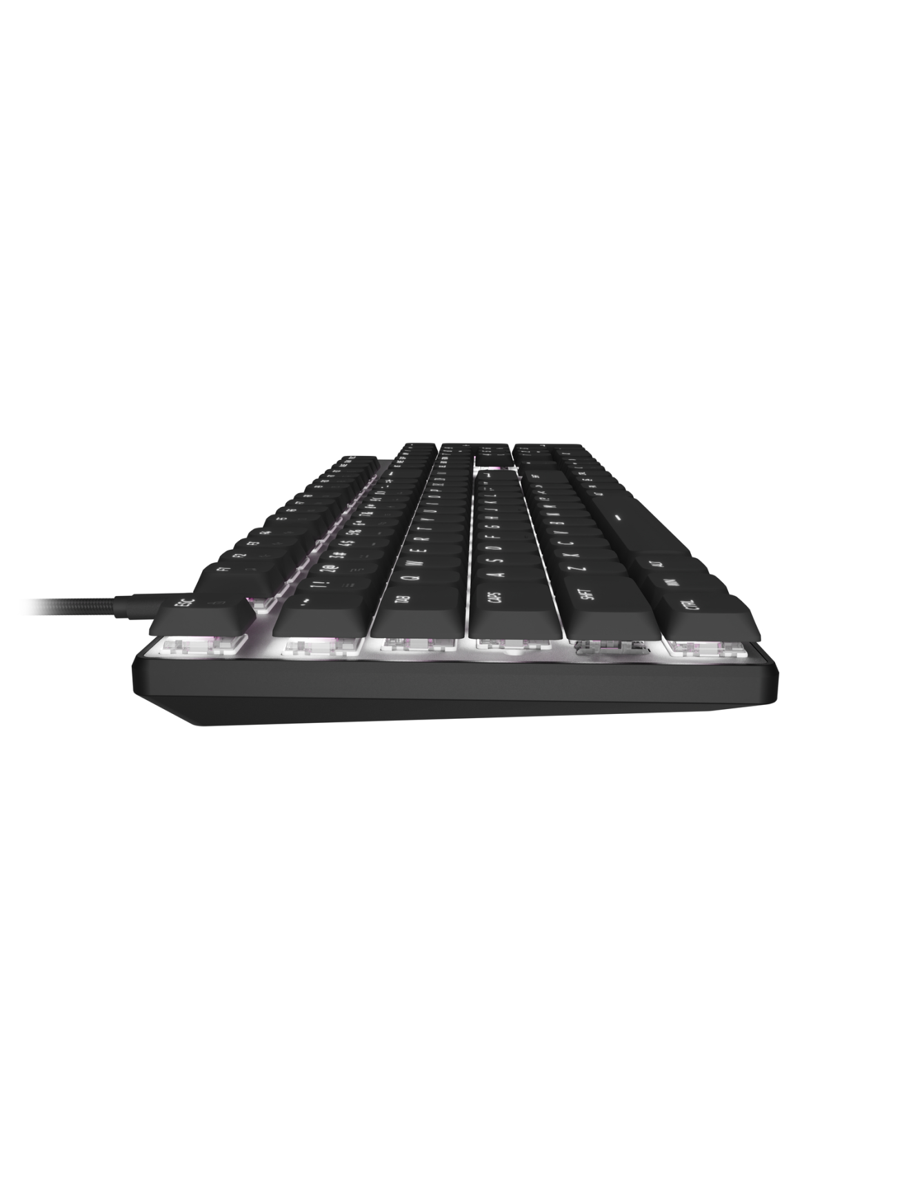 Natec Amberjack | Keyboard | Wired | US | Linear | White backlight, Hot-swappable switches, Anti-ghosting, Built-in memory, Macro recording | Black/Gray 4 Natec Amberjack | Keyboard | Wired | US | Linear | White backlight, Hot-swappable switches, Anti-ghosting, Built-in memory, Macro recording | Black/Gray 4