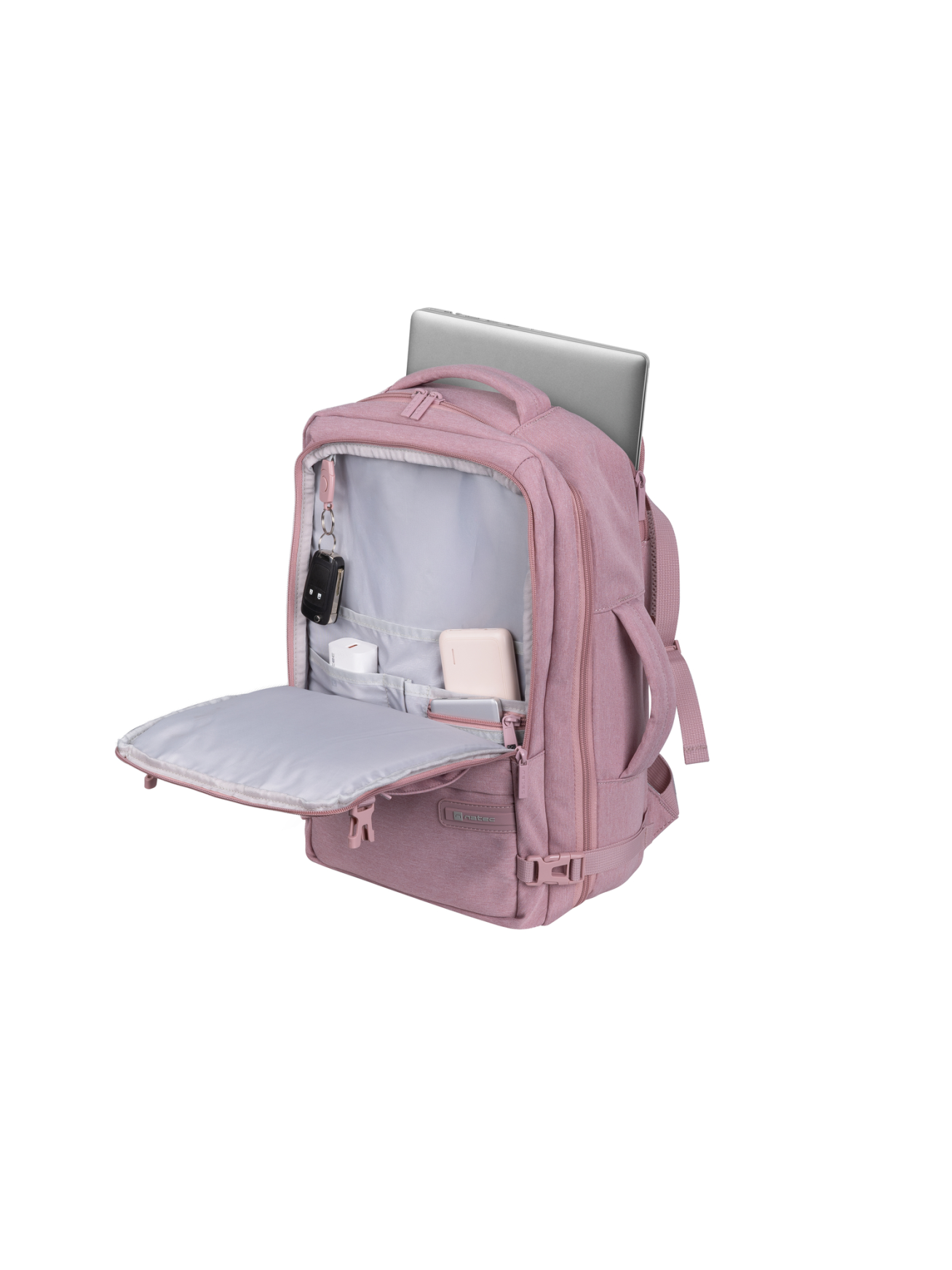 Natec Camel Lite | Fits up to size 15.6 " | Backpack | Pink 6 Natec Camel Lite | Fits up to size 15.6 " | Backpack | Pink 6