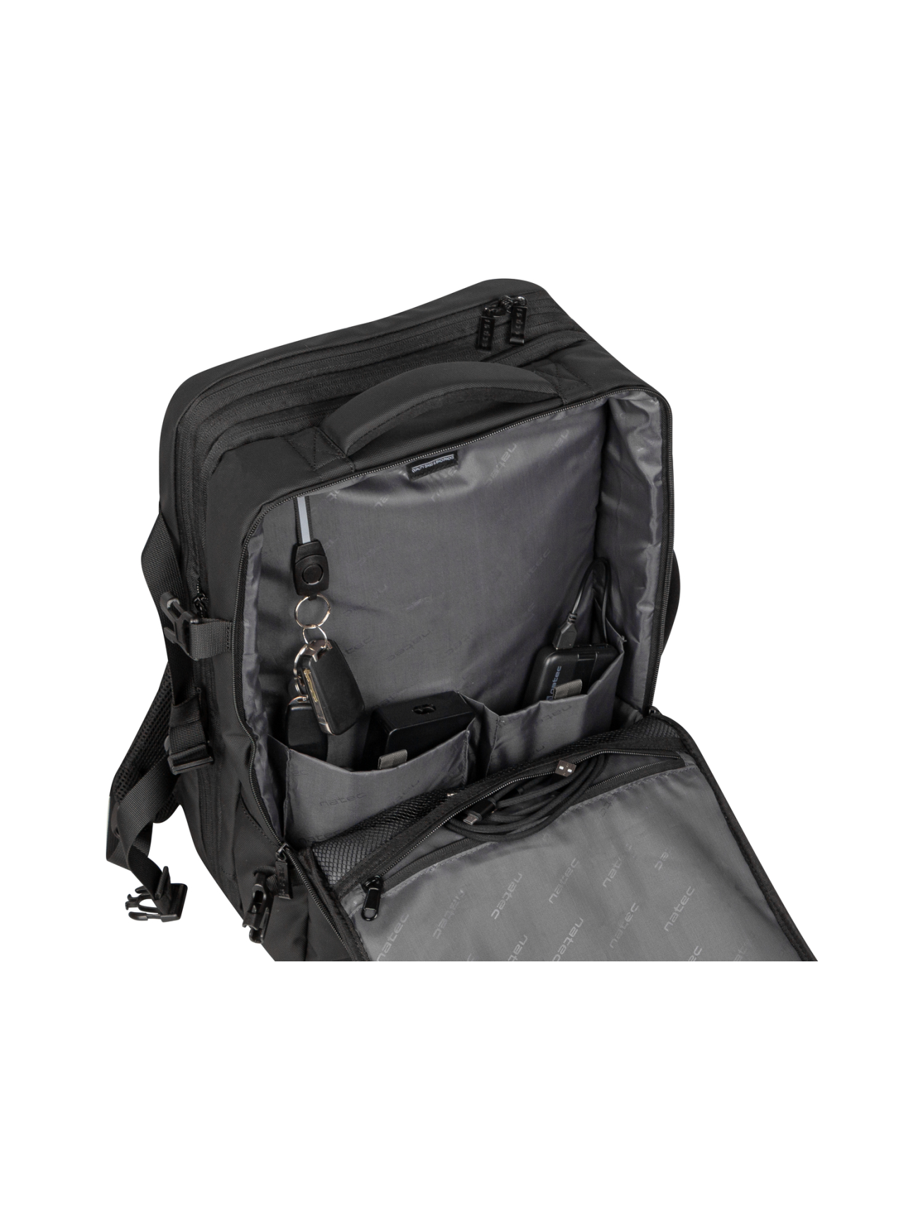Natec | Camel Pro | Laptop Backpack | Fits up to size 17.3 " | Backpack | Black 6 Natec | Camel Pro | Laptop Backpack | Fits up to size 17.3 " | Backpack | Black 6