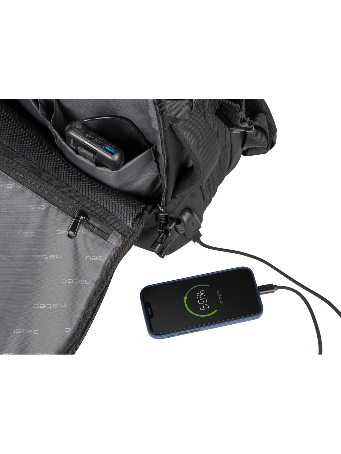Natec | Camel Pro | Laptop Backpack | Fits up to size 17.3 " | Backpack | Black 9 Natec | Camel Pro | Laptop Backpack | Fits up to size 17.3 " | Backpack | Black 9