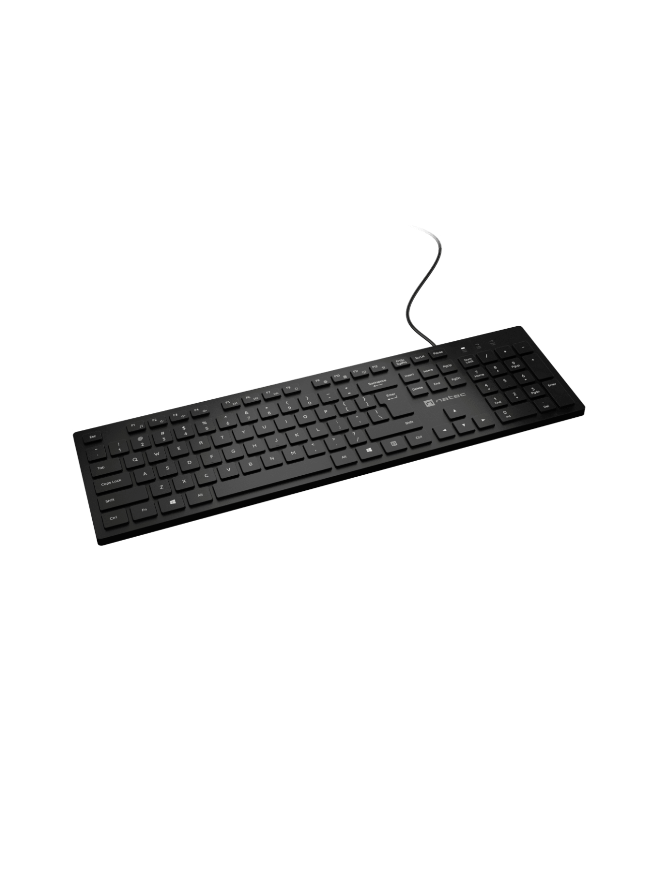 Natec | Herring | Keyboard | Wired | US | Black 3
