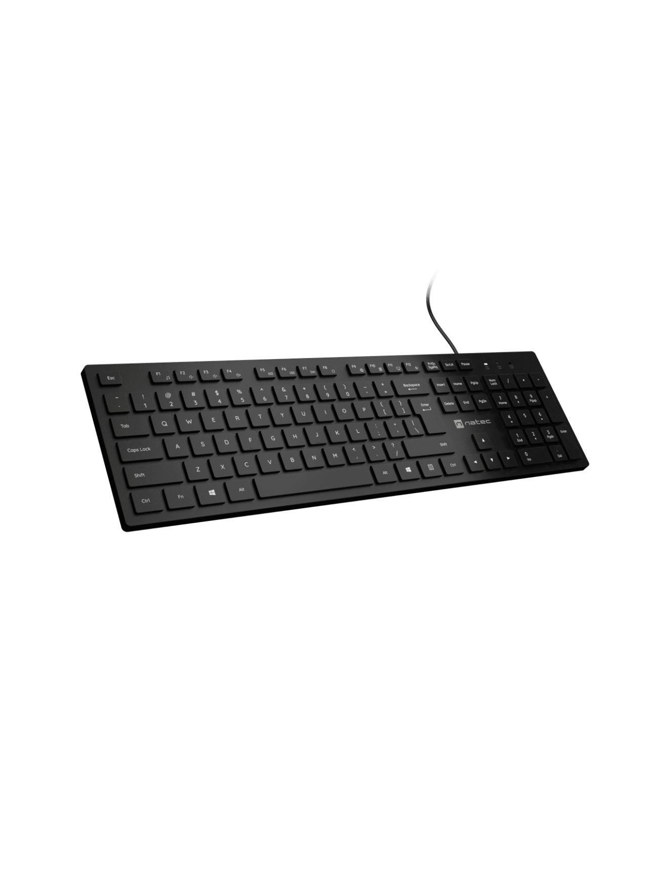 Natec | Herring | Keyboard | Wired | US | Black 4 Natec | Herring | Keyboard | Wired | US | Black 4